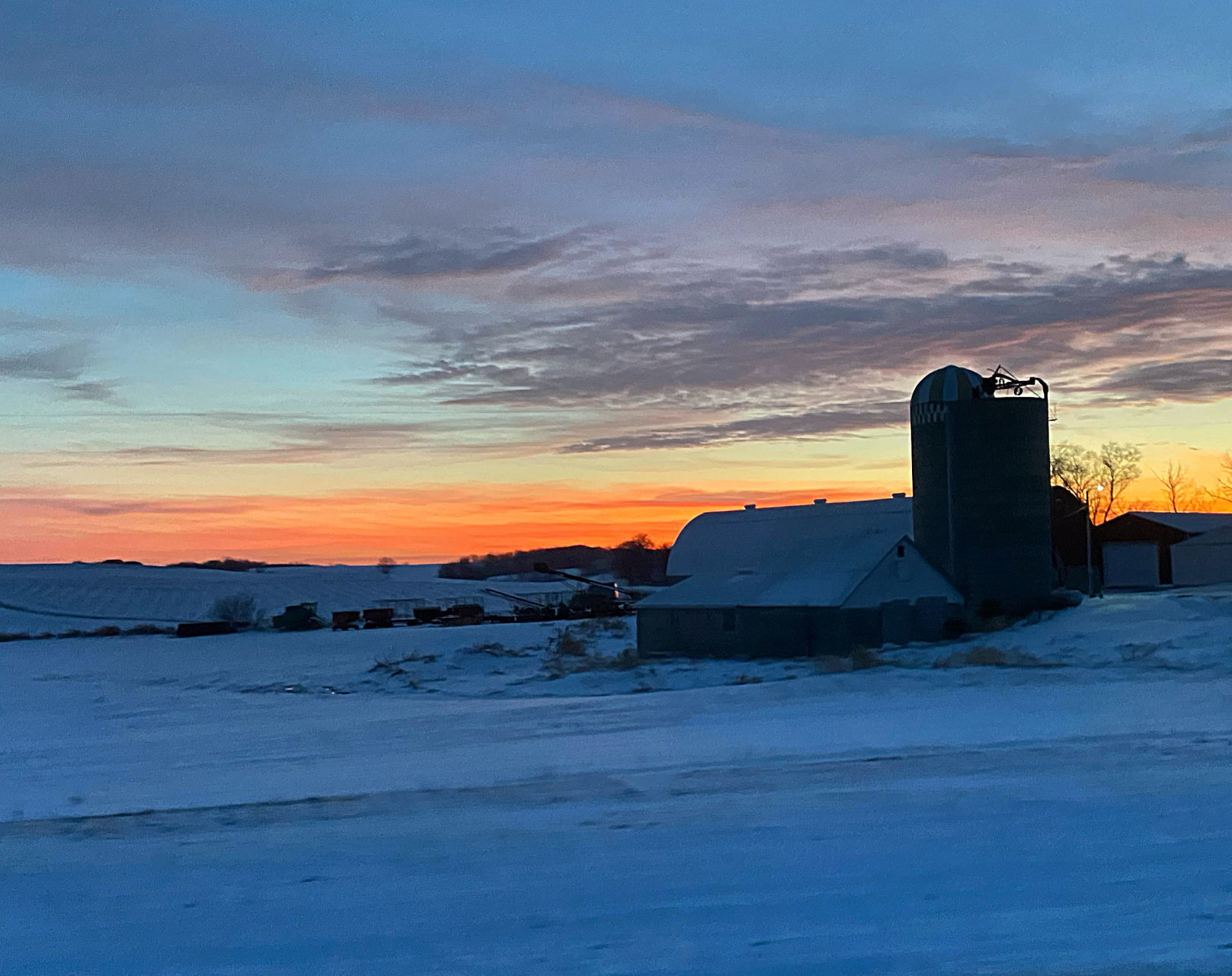 Winter sky